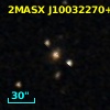 NVSS J100322+005023
