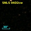 SNLS 04D2cw