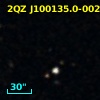 2QZ J100135.0-002935