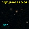 2SLAQ J100145.09-011220.4