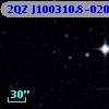 2QZ J100310.8-020412
