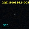 2QZ J100336.5-005543