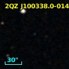 2QZ J100338.0-014458