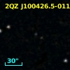 2SLAQ J100426.57-011029.7