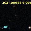 2QZ J100553.9-004358