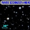 NVSS J220657+464236
