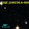 2SLAQ J100236.73-005357.5