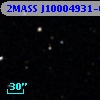 2MASS J10004931-0014312