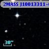 2MASS J10013311-0005300