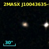 2MASX J10043635-0011351