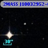 2MASS J10032952-0011313