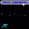 2MASS J10040504-0012350