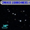 2MASS J10034035-0016550