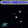 2MASS J10024274-0002023