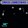 2MASS J10025043-0007390
