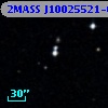 2MASS J10025521-0007442