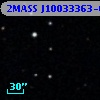 2MASS J10033363-0001117