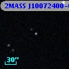 2MASS J10072400-0010426