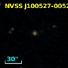 NVSS J100527-005226