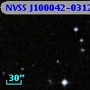 NVSS J100042-031252