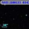 NVSS J100133-034207