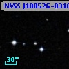 NVSS J100526-031039