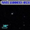 NVSS J100033-053123