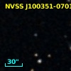 NVSS J100351-070104