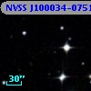 NVSS J100034-075122