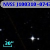 NVSS J100310-074344