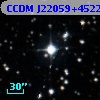 CCDM J22059+4522AB
