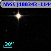 NVSS J100343-114452