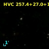 HVC 257.4+27.0+172