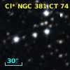 Cl* NGC  381     CT      74