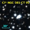 Cl* NGC  381     CT      91