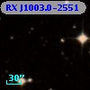RX J1003.0-2551