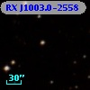 RX J1003.0-2558