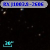 RX J1003.8-2606