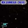 RX J1003.8-2611