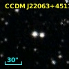 CCDM J22063+4511A