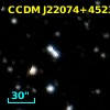 CCDM J22074+4523A