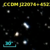 CCDM J22074+4523B
