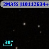 2MASS J10112634+3935094