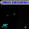2MASS J10134343+3922334