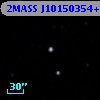 2MASS J10150354+3935560