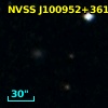 NVSS J100952+361434