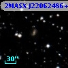 2MASX J22062486+4530023