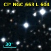Cl* NGC  663      L     604