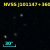 NVSS J101147+360019