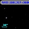 NVSS J101357+360033